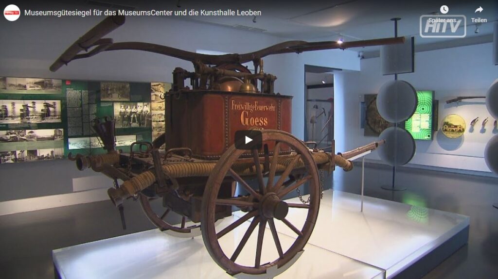 Museumsgütesiegel für das MuseumsCenter und die Kunsthalle Leoben