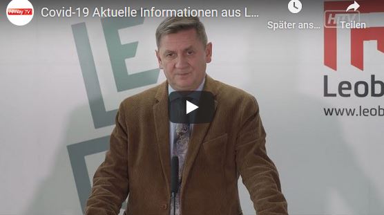 Covid-19 Aktuelle Informationen aus Leoben