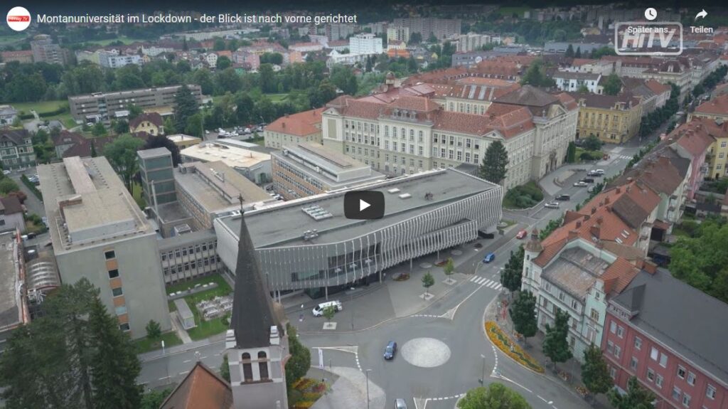 Montanuniversität im Lockdown – der Blick ist nach vorne gerichtet