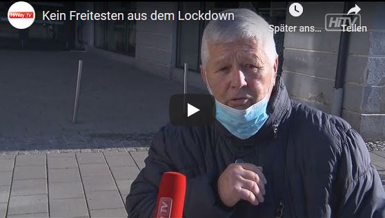 Kein Freitesten aus dem Lockdown