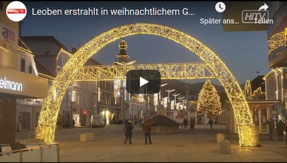 Leoben erstrahlt in weihnachtlichem Glanz