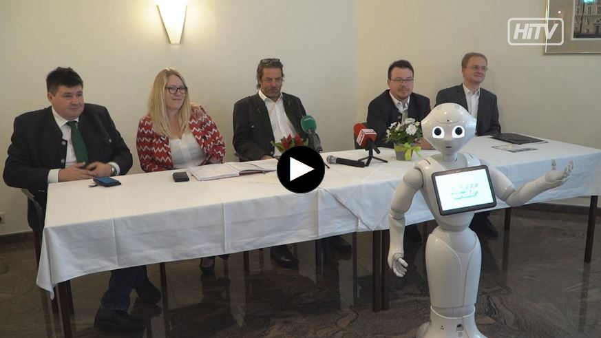 Ein Roboter als Hotel-Concierge