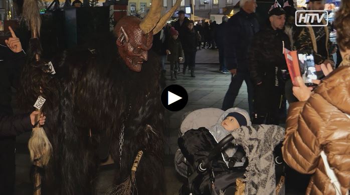 Krampus zum Angreifen