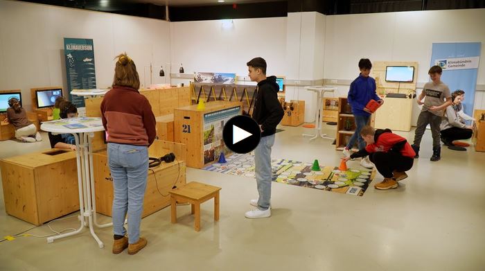 Wanderausstellung „Klimaversum“ in Leoben