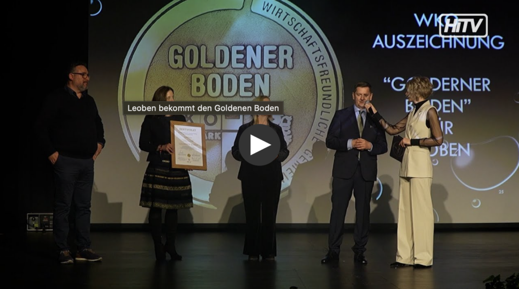 Leoben bekommt den Goldenen Boden