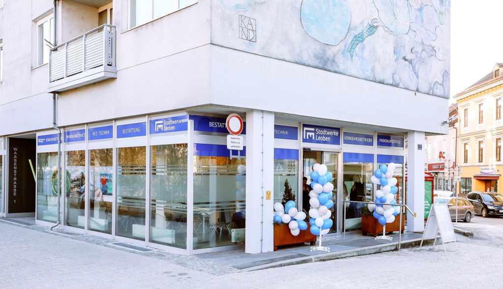 Servicecenter der Stadtwerke Leoben