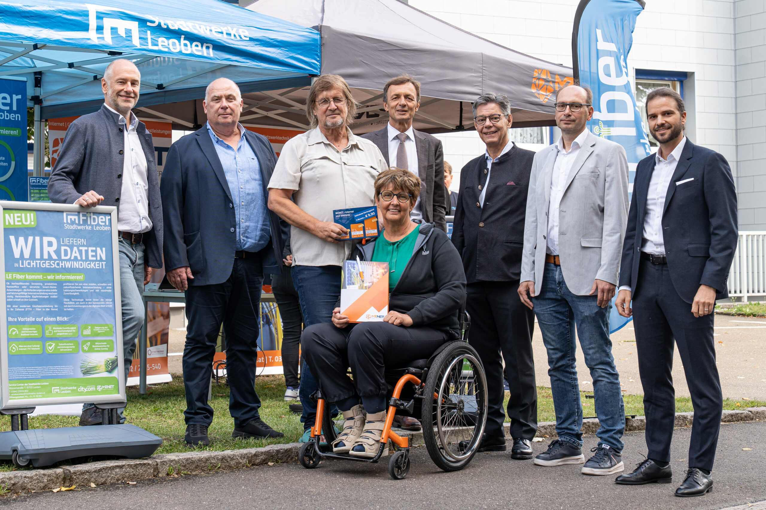 Stadtwerke bieten Bevölkerung Daten in Lichtgeschwindigkeit