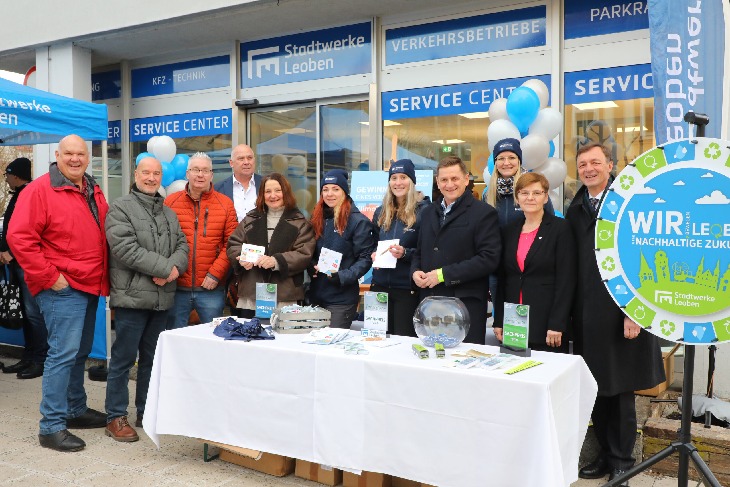 Eröffnung Service Center Stadtwerke Leoben