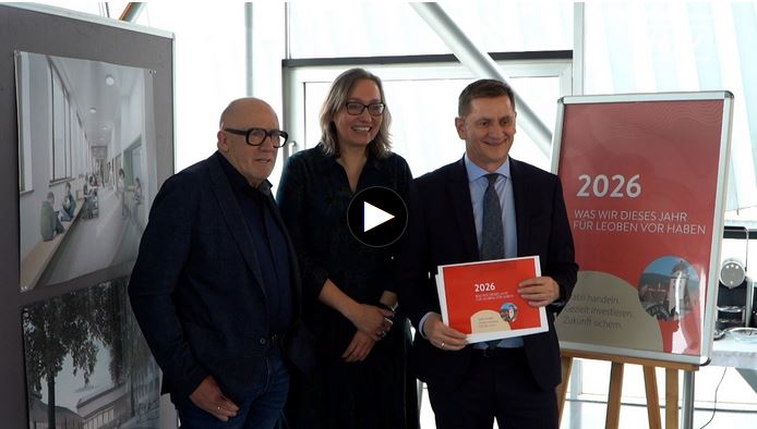 Leoben präsentiert seine Zukunftsprojekte
