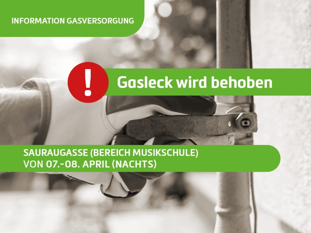 Gasleck Sauraugasse