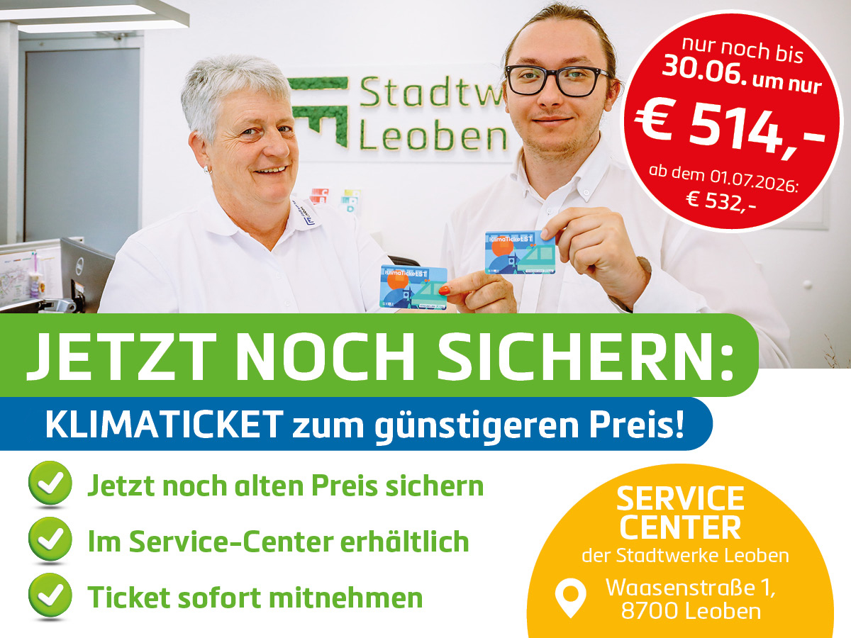 Klimaticket zum alten Preis sichern