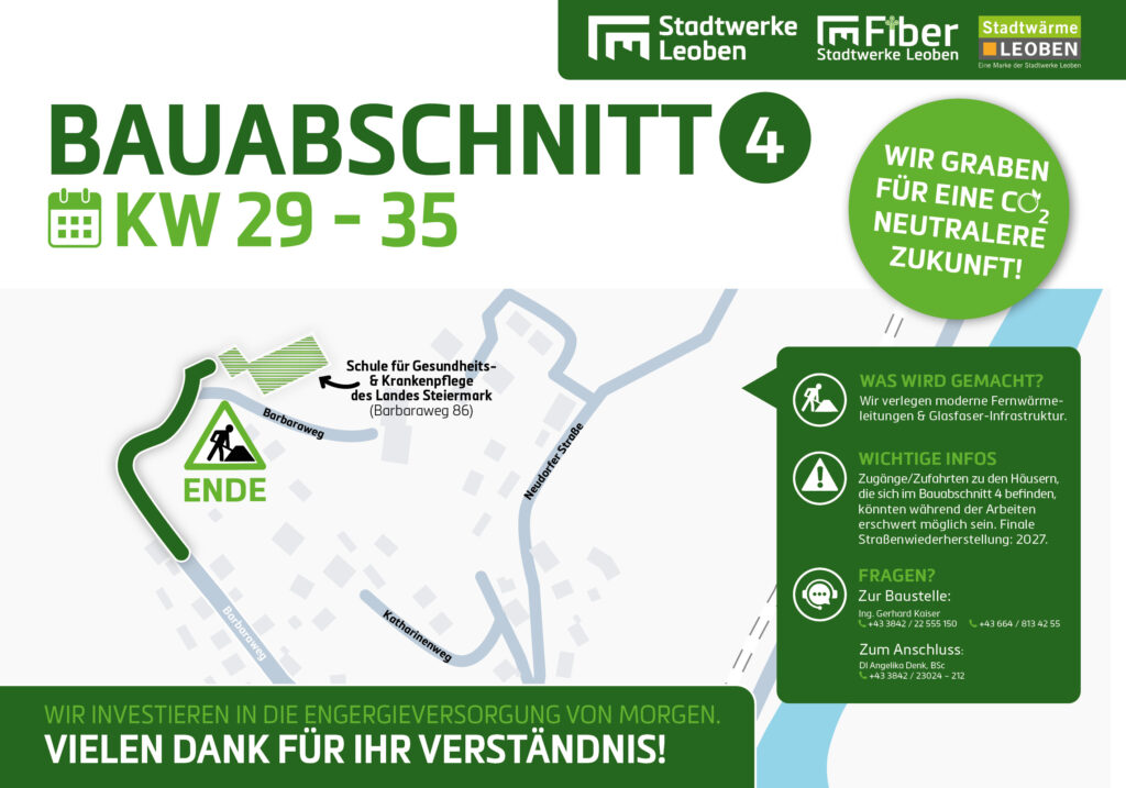 Barbaraweg Bauabschnitt 4